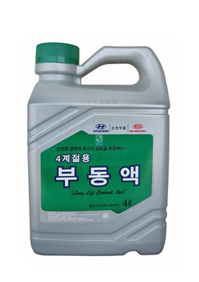 Антифриз Hyundai Long Life Coolant (концентрат) 4л