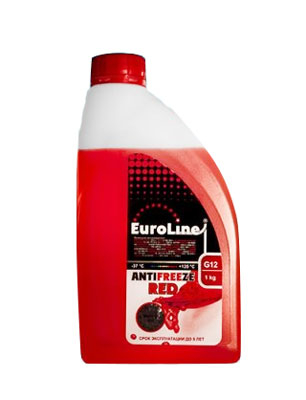 Антифриз Euroline RED G12 LL 1кг