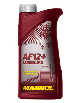 Антифриз Mannol Longtlife Antifreeze AF12+ -40°C 1л