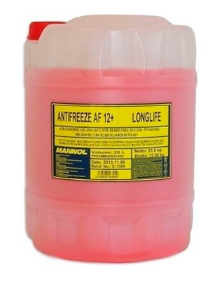 Антифриз Mannol Longtlife Antifreeze AF12+ -40°C 60л