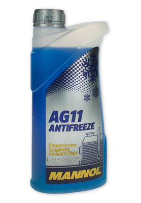 Антифриз Mannol Longterm Antifreeze AG11 -40°C 1л