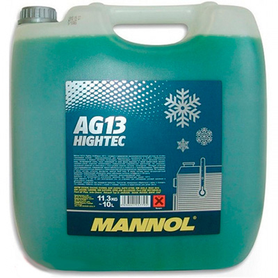 Антифриз Mannol Hightec Antifreeze AG13 -40°C 10л