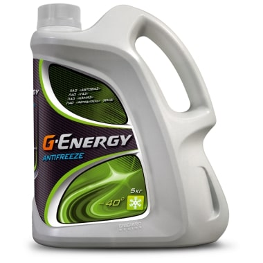 Антифриз G-Energy 40 зеленый готовый 5 кг