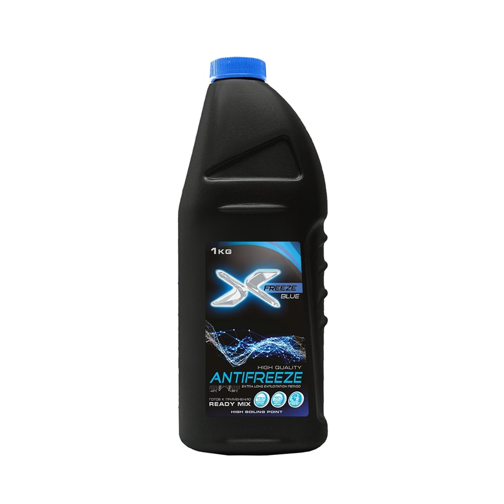 Антифриз  X-Freeze Blue G11 -45°С готовый 1 кг