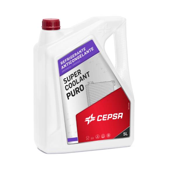 Антифриз Cepsa Super Coolant Puro фиолетовый концентрат 662963091 5 л