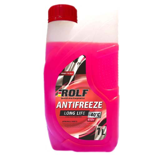 Антифриз Antifreeze  G12+  красный Rolf  70011 1л