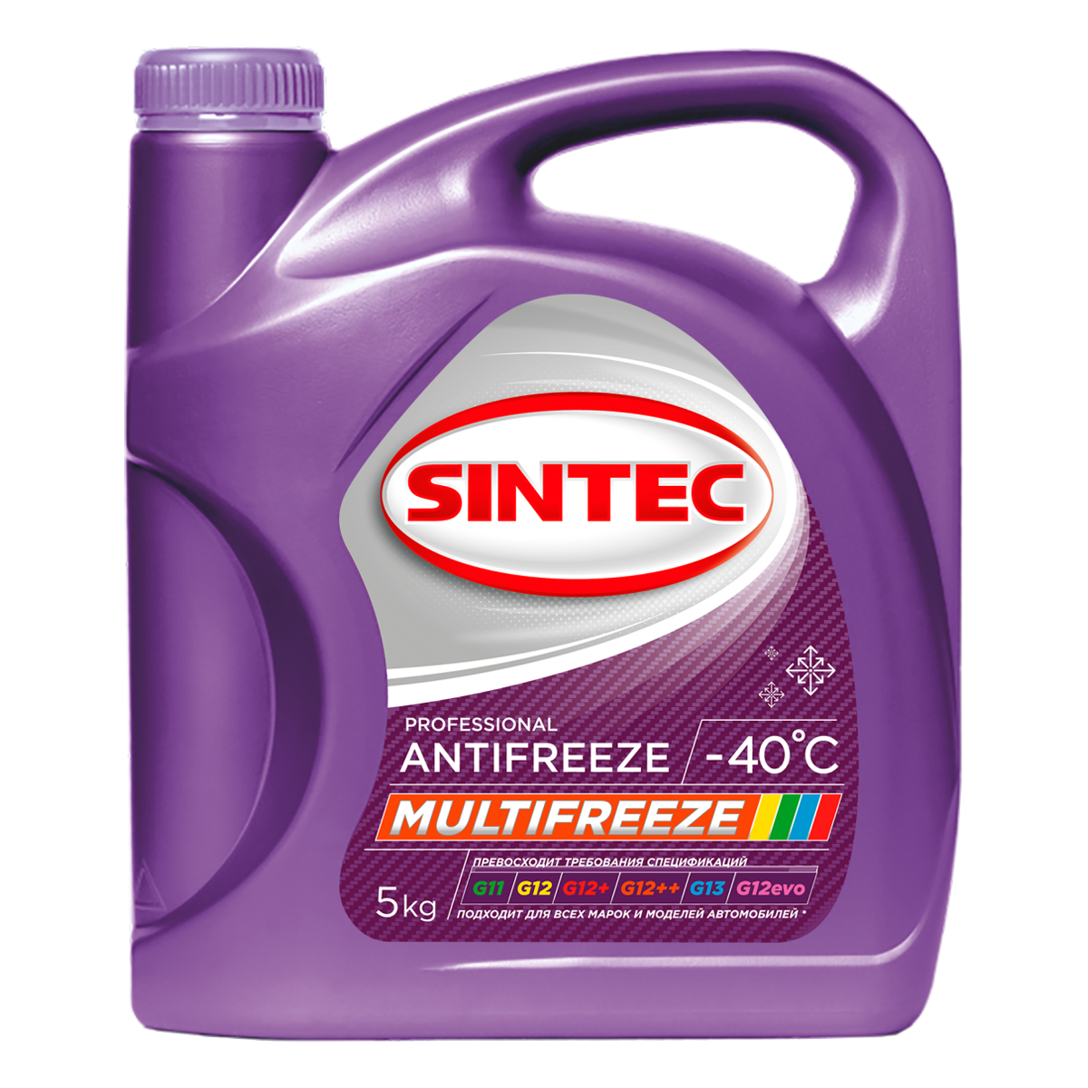 Антифриз Sintec -40 MULTI FREEZE violet 990562 5кг