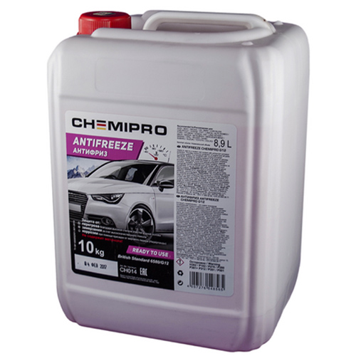 Антифриз Chemipro G11 красный 8.9л