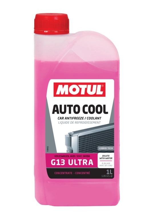 Антифриз -41°С Motul Auto Cool G13 Ultra розовый концентрат 111050 1 л
