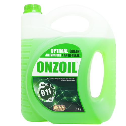 Антифриз Onzoil AF GREEN 5 ONZOIL 5кг