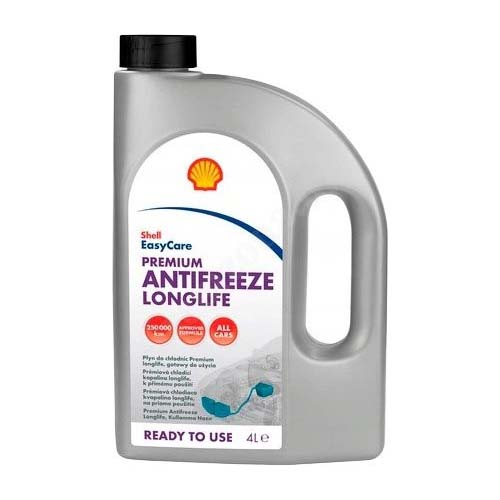 Антифриз концентрат  Shell Premium Antifreeze Longlife Concentrate  красный (774 D-F) 4л