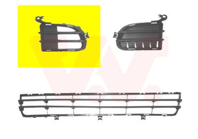 1623592 VAN WEZEL Решетка вентилятора, буфер Ван wезел 1623592