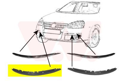 5886482 VAN WEZEL Облицовка, бампер Ван wезел 5886482
