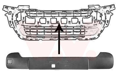 4014580 VAN WEZEL Облицовка, бампер Ван wезел 4014580