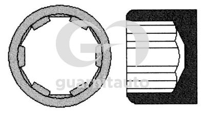 7047181010 GUARNITAUTO Комплект болтов головки цилидра