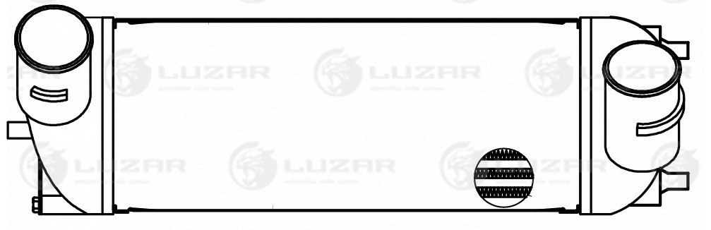 Интеркулер Luzar                LRIC 081Y0