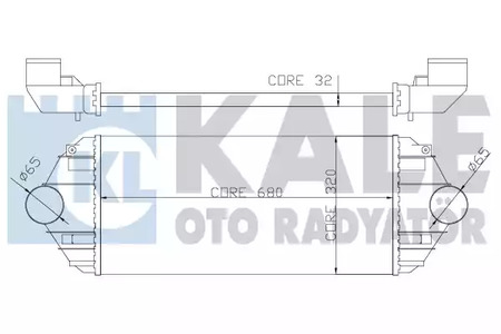 Теплообменник Kale oto Radyator                344500