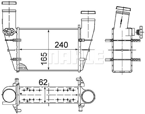 Интеркулер Mahle                CI 130 000S