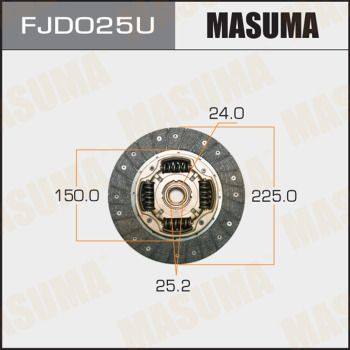 FJD025U MASUMA Диск сцепления