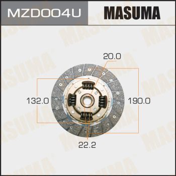 MZD004U MASUMA Диск сцепления