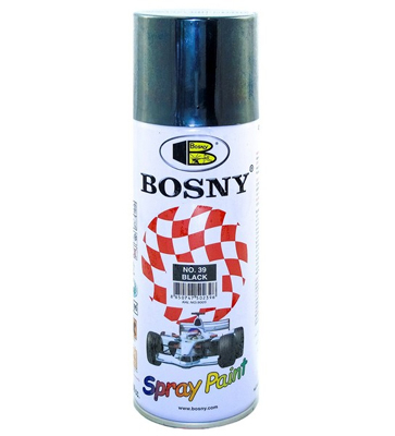 Краска акриловая Bosny BS39 RAL 9005 0.4л
