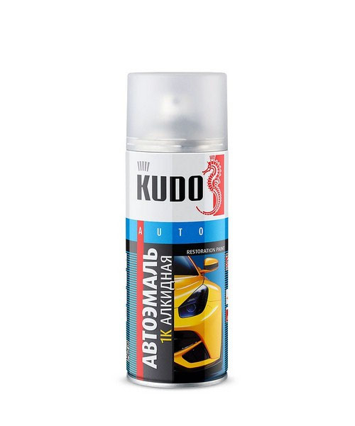 Краска алкидная Kudo KU4002 (рубин 110) 0.52л