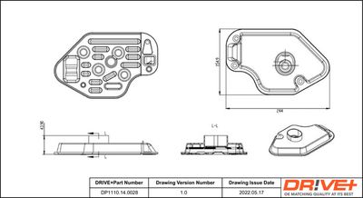 DP1110140028 Dr!ve+ Комплект гидрофильтров, автоматическая коробка передач