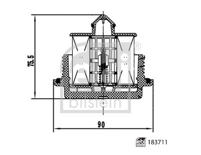 183711 FEBI BILSTEIN Комплект гидрофильтров, автоматическая коробка передач