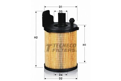 OL02391E TECNECO FILTERS Масляный фильтр