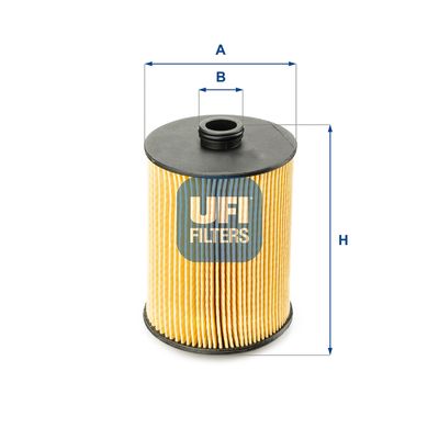 2508900 UFI Масляный фильтр