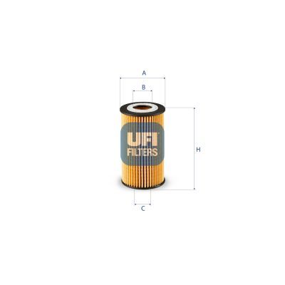2524900 UFI Масляный фильтр