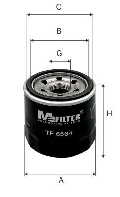 TF6564 MFILTER Масляный фильтр