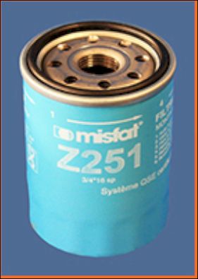 Z251 MISFAT Масляный фильтр