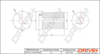 DP1110110178 Dr!ve+ Масляный фильтр