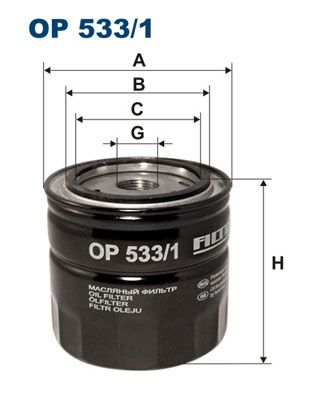 OP5331 FILTRON Масляный фильтр