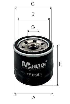 TF6563 MFILTER Масляный фильтр
