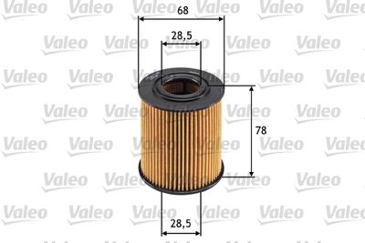 586528 VALEO Масляный фильтр