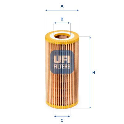 2504100 UFI Масляный фильтр
