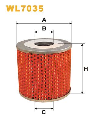 WL7035 WIX FILTERS Масляный фильтр