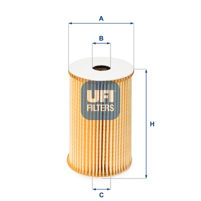 2502900 UFI Масляный фильтр