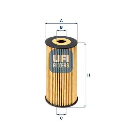 2517000 UFI Масляный фильтр