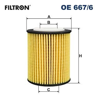 OE6676 FILTRON Масляный фильтр