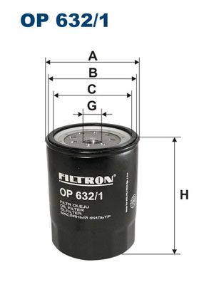 OP6321 FILTRON Масляный фильтр
