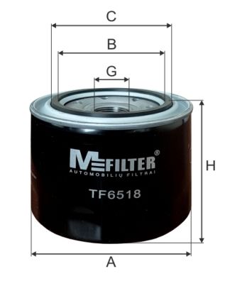 TF6518 MFILTER Масляный фильтр