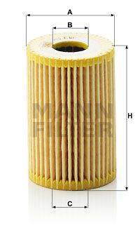 HU610x MANN-FILTER Масляный фильтр