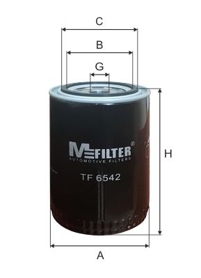 TF6542 MFILTER Масляный фильтр