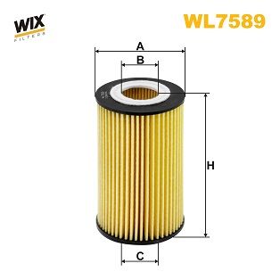 WL7589 WIX FILTERS Масляный фильтр