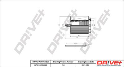 DP1110110085 Dr!ve+ Масляный фильтр