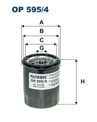 OP5954 FILTRON Масляный фильтр