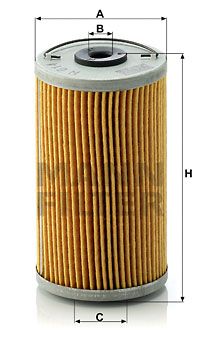 H614n MANN-FILTER Масляный фильтр